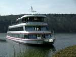 Edersee,Schiff Edersee Star,aufgenommen am 24.4.2010