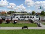 MS  GERMANIA  - An der Fähr-Promenade - Oberndorf an der Oste - Foto vom 17.05.2012