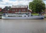 MS  GERMANIA  - An der Fähr-Promenade - Oberndorf an der Oste - Foto vom 17.05.2012