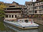  GAENSELIESL  heißt dieses  Batorama  an der wohl beliebtesten Fotostelle von  Petit France  in Straßburg, 1.10.12
