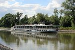 FGS Havelstern (05600450 , 62,48 x 8,23m) der Stern & Kreisschiffahrt Berlin am 04.07.2016 im Sacrow-Paretzer-Kanal (UHW) Höhe  Töplitzer Insel  auf Bergfahrt.