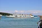 MS Josef auf dem Chiemsee am 14.08.2022.