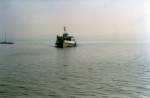 Das MS Kyburg auf dem Bielersee im Jahre 1997.