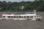 Fahrgstschiff L�NEBURGER HEIDE (ENI 04306440); Datum: 05.07.2026; Aufnahmeort: Elbe/Hafen Hamburg, Deutschland.