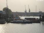Noch ein kleiner Kahn abgestellt im Veddeler Spreehafen beim Gterbahnhof Veddel (AVL). Welche Kategorie?