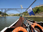 Mit dem Ausflugsboot unterwegs auf dem Rio Douro (Porto, September 2013)