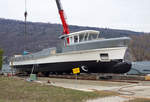 Das neue Schiff der Bielersee Schifffahrtsgesellschaft BSG.