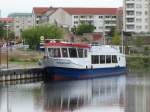 Die  Hansestadt Demmin  im Hafen von Demmin