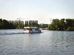 Auf der Spree bei der INSEL  Juli 2008