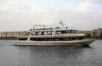 Fahrgastschiff  Ostseebad Warnemünde  am 16.10.14 in Rostock.