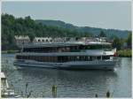 Das neue luxemburgische Motorschiff  Princesse Marie Astrid  aufgenommen in der nhe von Wasserbillig am 27.06.2010.