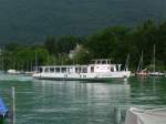 BSG - MS Stadt Solothurn unterwegs auf dem Nidau - Bren Kanal in Nidau am 12.07.2009                                                                                        ,