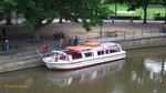 PULTENEY PRINCESS am 19.6.2016, Rundfahrtschiff auf dem River Avon  in Bath (UK) /