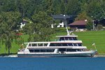 . MS Stadt Innsbruck, an der Anlegestele Buchau auf dem Achensee. (Jeanny) 23.08.2016