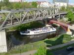 Die  Spree-Athen  nahe der Mckernbrcke.