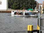 Fahrgastschiff Spree-Diamant auf der Spree,  BERLIN 2007