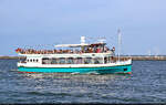 Die Hafenrundfahrt in Warnem�nde ist zur Hanse Sail besonders gefragt.