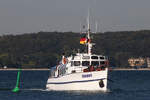 
Fahrgastschiff SEEL�WE (MMSI 211226710); Datum: 30.09.2026; Aufnahmeort: Niendorf, Ostsee (L�becker Bucht), Deutschland.