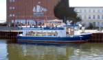 Das Fahrgastschiff MS Vorpommern am 02.10.15 in Stralsund.