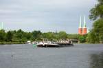 GMS BORSIGWALDE ENI 04024070, luft schwer beladen zum ELK hier durch die Lbecker Kanaltrave...