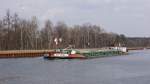 BM - Trans 1 - Wroclaw am 17.04.13 13:00 Uhr auf dem Oder-Havel-Kanal bei Marienwerder 