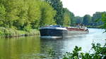 BM-5241, ENI 08340051, auf dem Teltowkanal bei km 4. Das Schiff ist 56,6m lang und 7,5m breit. Der Tiefgang beträgt 1,8m. BM-5241 fährt unter der Flagge von Polen. Foto:17.08.2017