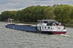 GMS BARSELA, ENI 06004225, L 85 m, B 8,50 m, 1263 t, gemeldet in Bazel (B), zu Tal auf dem Albertkanal nahe L�ttich unterwegs.