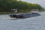 GMS BARSELA, ENI 06004225, L 85 m, B 8,50 m, 1263 t, gemeldet in Bazel (B), zu Tal auf dem Albertkanal nahe L�ttich unterwegs.