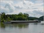 Frachtschiff  CONFIANCE  Euronr 02313980, gesehen auf der Mosel nahe Wasserbilligerbrck am 14.06.2013.