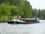 GMS Dorinta (02311413 , 67 x 8,20m) am 29.04.2020 im Teltowkanal zw.