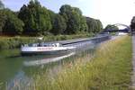 Das niederländische GMS  DESIDERIO , ENI 02327354, am 20.06.2020 auf dem Rhein-Herne-Kanal in Henrichenburg, Castrop-Rauxel.