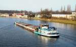 GMS ED-LINER 01 ENI 04015650, durchfährt den Lübecker Klughafen mit Kurs Lehmannkai 3 in Herrenwyk...  Aufgenommen: 15.03.2012