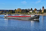 GMS ESTO-FIDELIS auf dem Rhein bei Erpel - 09.11.2021