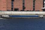 Binnenfrachtschiff ESTE (ENI 04021150); Datum: 07.05.2026; Aufnahmeort: Elbe/Hafen Hamburg, Deutschland.