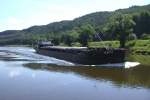 Motorschiff Janeva auf Bergfahrt zwischen Kurort Rathen und Knigstein am 23.07.2007