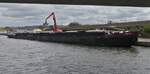 GMS JERICHO, ENI 02304715, L 90 m, B 10m, 1915 t, gemeldet in Geel (B), wird im G�terhafen von L�ttich entladen. 17.09.2026