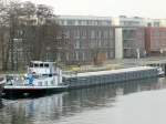 GMS Lusitania (04005670 , 80 x 8,20) liegt am 04.03.204 in Berlin-Spandau an der Havel.