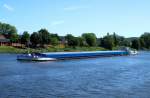 GMS MEDEM ENI 04601640, aus Buxtehude kommt durch das Oberwasser der Elb-Schleuse Geesthacht... Aufgenommen: 24.5.2012