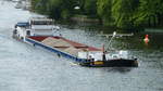 GMS  MARCEL , ENI 04030900. Untere Havel-Wasserstraße im Bereich Berlin-Spandau. Foto: Ende Juli 2017