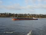 NAUTIC (ENI 053001609 am 1.3.2013, Hamburg, Elbe, vor Finkenwerder bei der Einfahrt in das Köhlfleet / 
ex HAVEL, HANSA 25, ESSO LÜBECK / 
GMS / Tonnage: 1230 t /  Lüa 79,87 m, B 8,25 m, Tg 2,72 m / 1 DKHD-Diesel, 749 PS / gebaut 1959 bei Lanke in Berlin /
