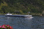 Binnenschiff Perficio am 20.06.2025 in Boppard am Rhein