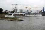 KFGS Amavista (135 x 11,40m) , Neubau der Vahali Werft in Gendt / Niederlande am 23.10.2014.