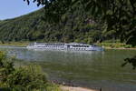 Kreuzfahrtschiff Dutch Melody am 21.06.2025 in Lahnstein/Rhein