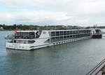 KFGS GEORGE ELIOT an der Anlegestelle am Rhein bei Mainz am 20.09.2022.