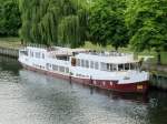 KFGS Liberte (04305260 , 37,66 x 5,05) liegt am 24.06.2014 in Berlin-Spandau am Havel-Ufer