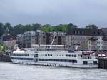 MS Prins Willem Alexander(L=85m; B=10m; 2x1065PS; Baujahr 2003) hat in Nijmegen angelegt;100829