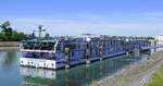 KFGS SWISS SPLENDOR ENI 02334836, ankert am Anleger Vogelgr�n/Elsa�,
