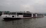 Flusskreuzfahrtschiff  MS Viking Forseti  Heimathafen Basel, vor dem Anleger bei Braubach am 26.09.2013.