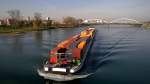 MS Eiger-Nordwand,Frontansicht, aufgenommen auf dem Rhein von der Passerelle-Brücke in Kehl am 26.1.16