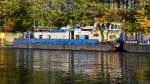 Schubboot Bizon - 0 - 119 von OT - Logistic / Stettin in  Lehnitz 21.10.12 15:15 Uhr nach Ausfahrt aus der Schleuse in Richtung Lehnitzsee.